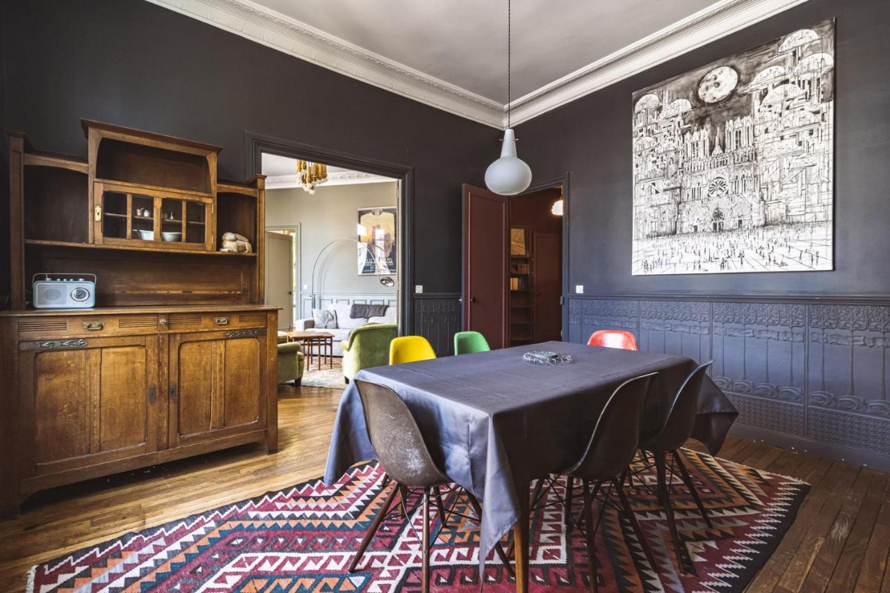 Au Pied De La Cathedrale #Vuemagique Apartment Reims Luaran gambar
